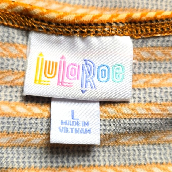 LulaRoe Irma Hi-Lo Tunic Top size L - Picture 4 of 6